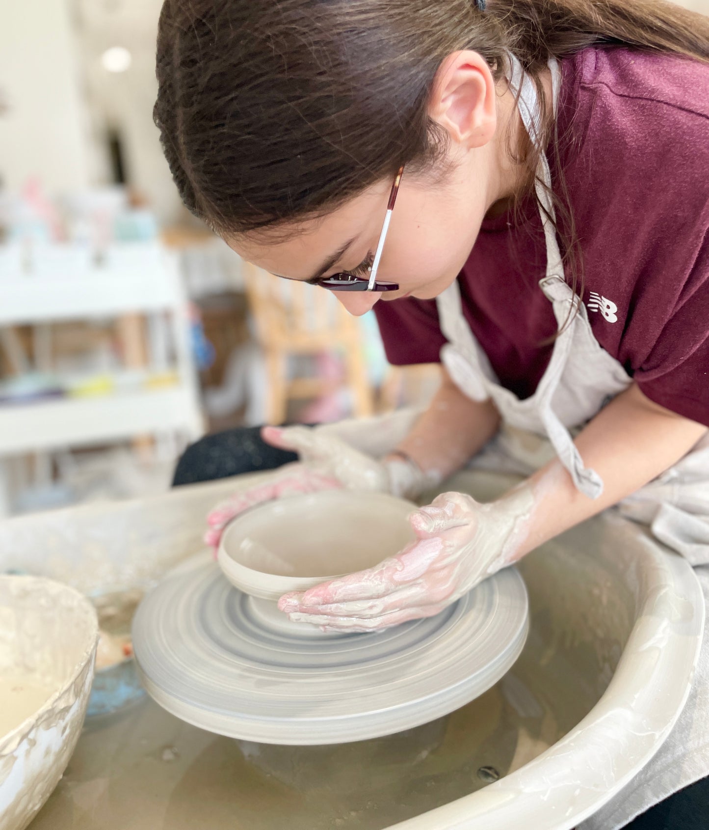 Young Potters Wheel Throwing Experience - Deposit