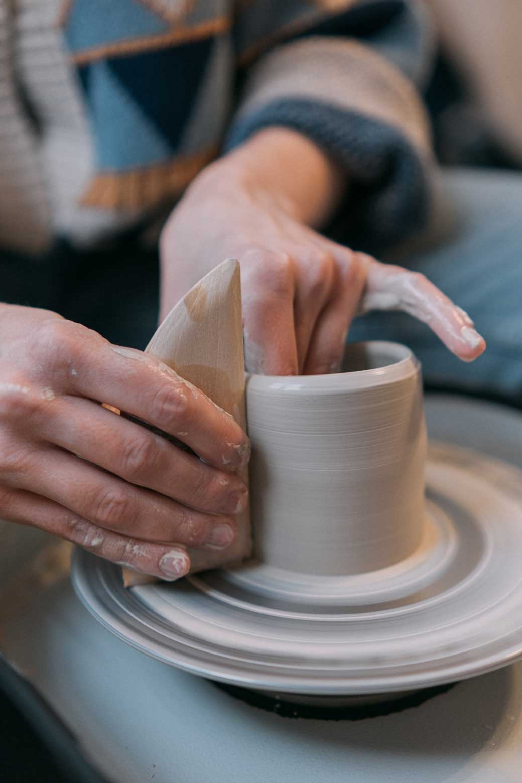 Beginners 4-Week Adult Wheel Throwing Course - Deposit