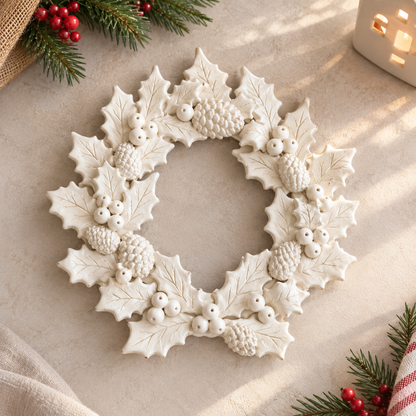 Ceramic Christmas Wreath Workshop - Deposit