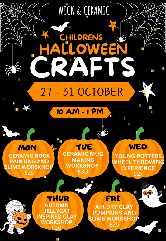 Children's Halloween Crafts - Deposit