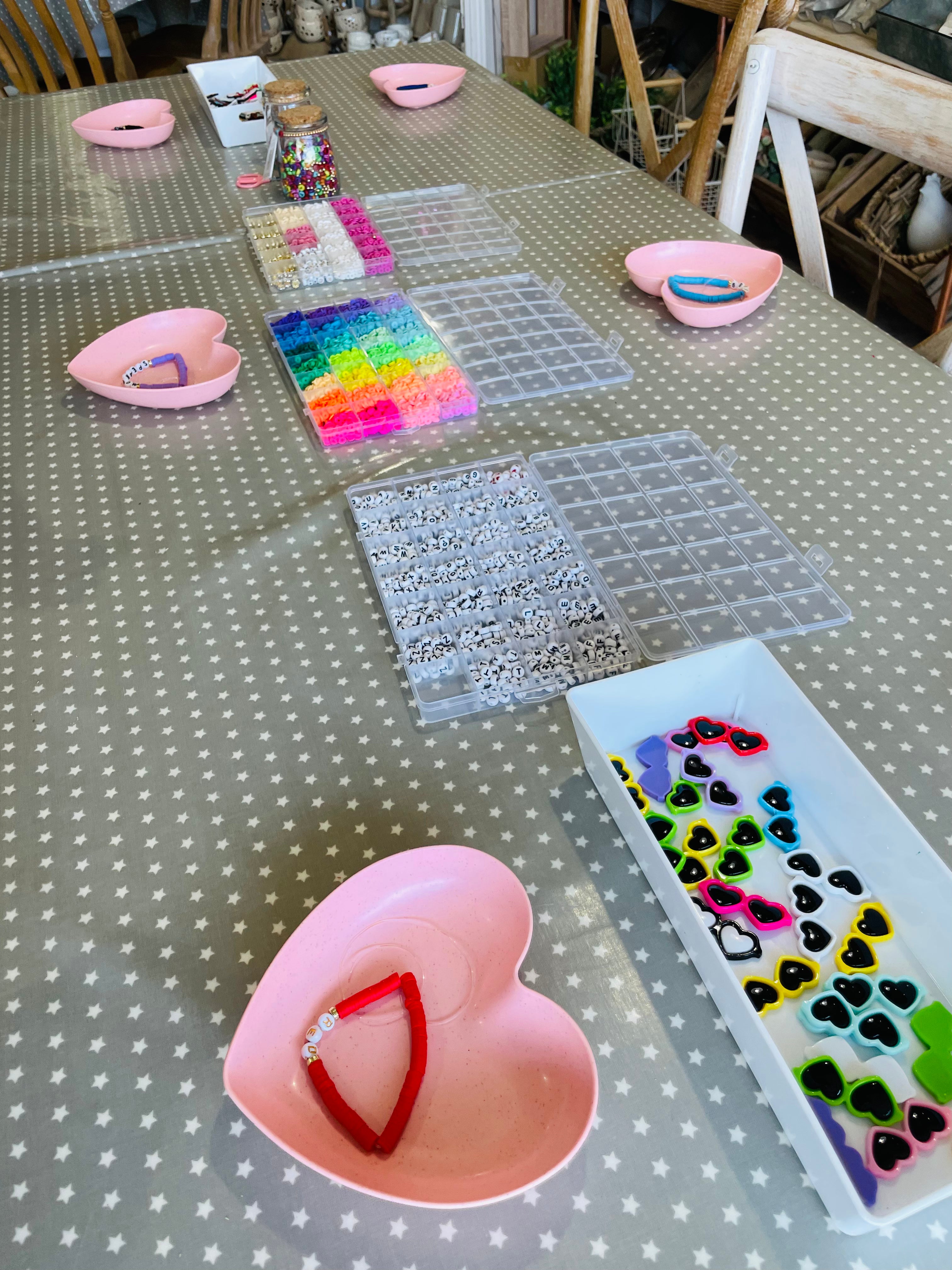 friendship bracelet making party wick and ceramic ickenham london